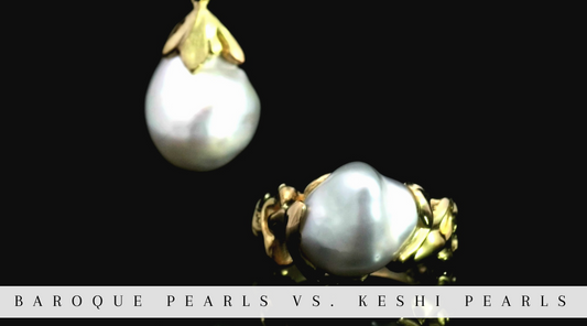 Baroque Pearls vs. Keshi Pearls | Brinkhaus Jewellers Perth