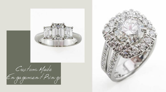 Custom Made Engagement Rings Perth | Perth Engagement Rings | Brinkhaus Jewellers Perth 