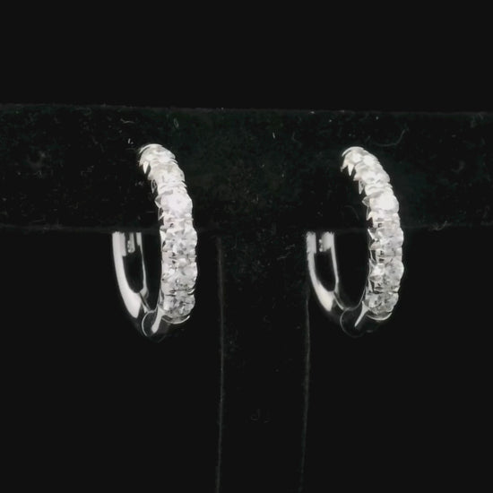 Diamond Hoop Earrings | Brinkhaus Jewellers Perth