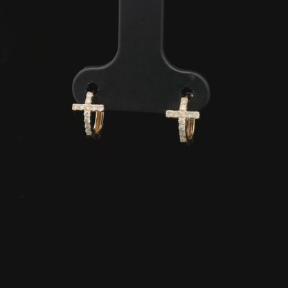 Diamond Cross Huggies Perth | Brinkhaus Jewellers Perth 