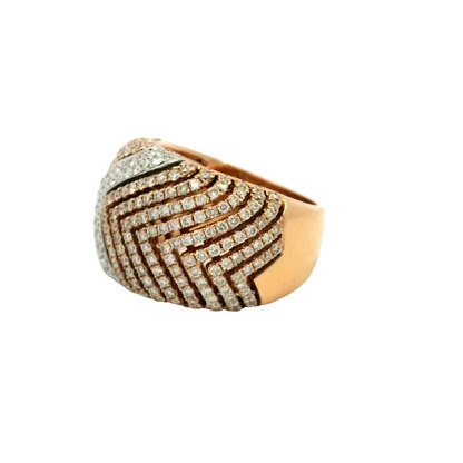 Champagne and White Diamond Band Perth | Brinkhaus Jewellers Perth 